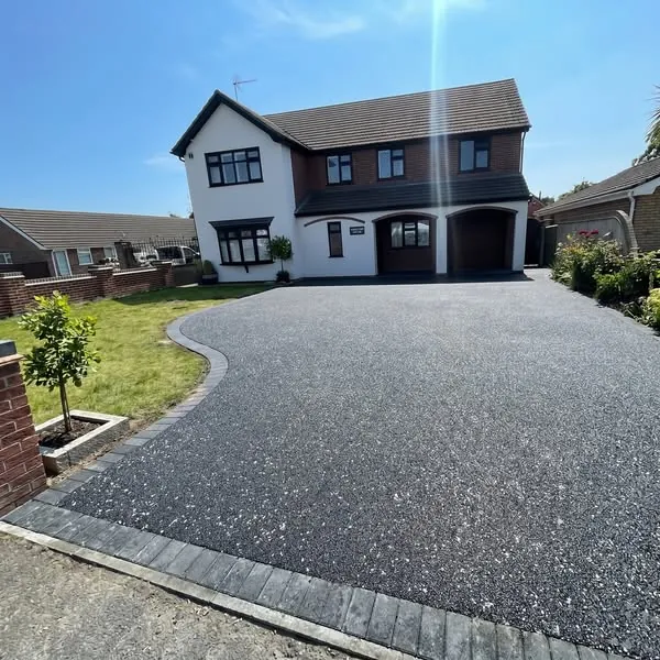 Block paving driveway installed by Oakridge Driveways & Paving in Colchester