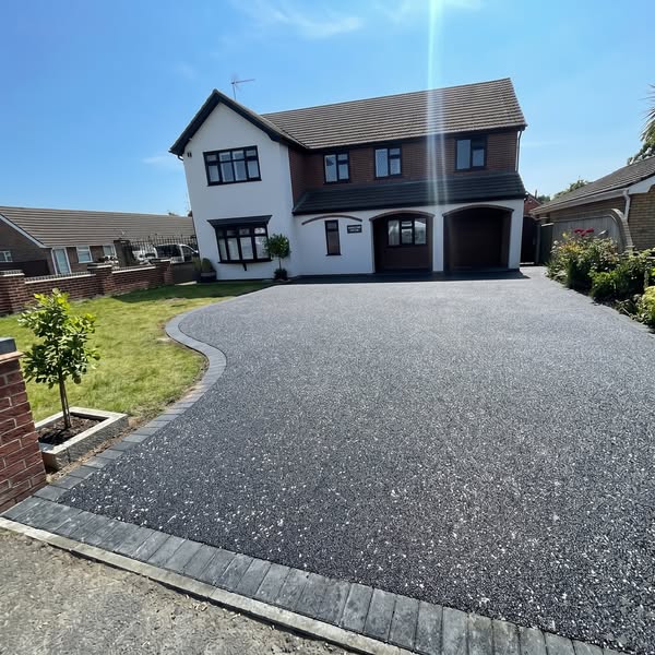 Block paving driveway installed by Oakridge Driveways & Paving in Colchester